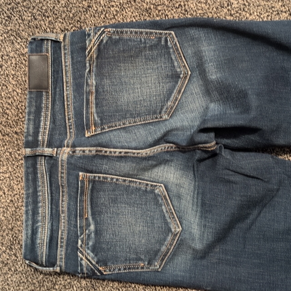 Buckle Black Blue Denim Flare Jeans 25x34 - Picture 7 of 14